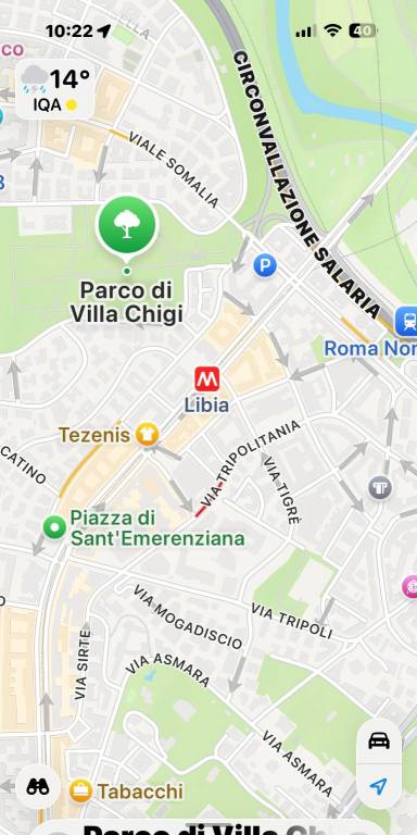 appartamento in affitto a Roma in zona Trieste