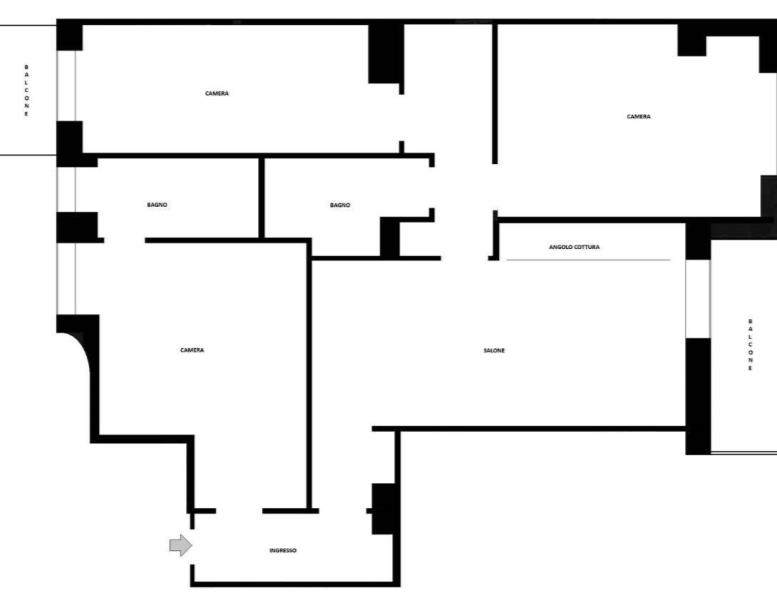 appartamento in affitto a Roma in zona Rione Prati