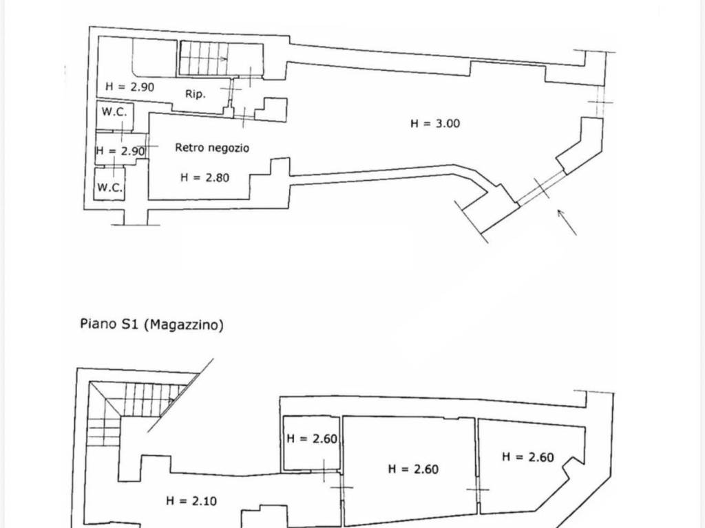 negozio in affitto a Roma in zona Rione di Ponte