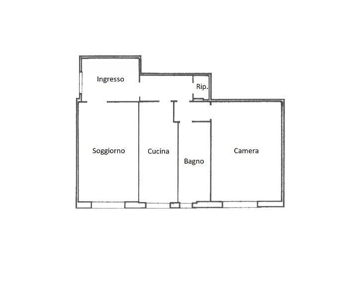 appartamento in affitto a Roma in zona Portuense