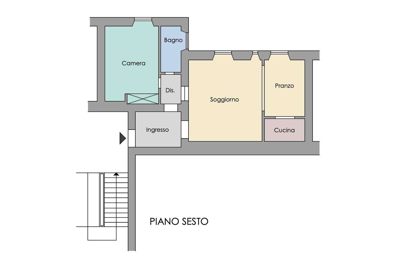appartamento in affitto a Roma in zona Flaminio