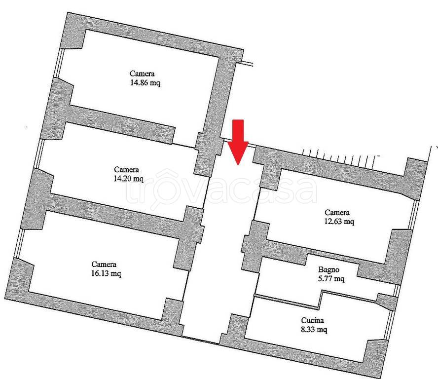 appartamento in affitto a Roma in zona Rione Prati