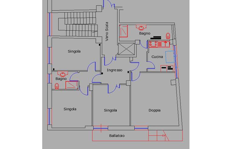 camera singola in affitto a Roma in zona Collatino