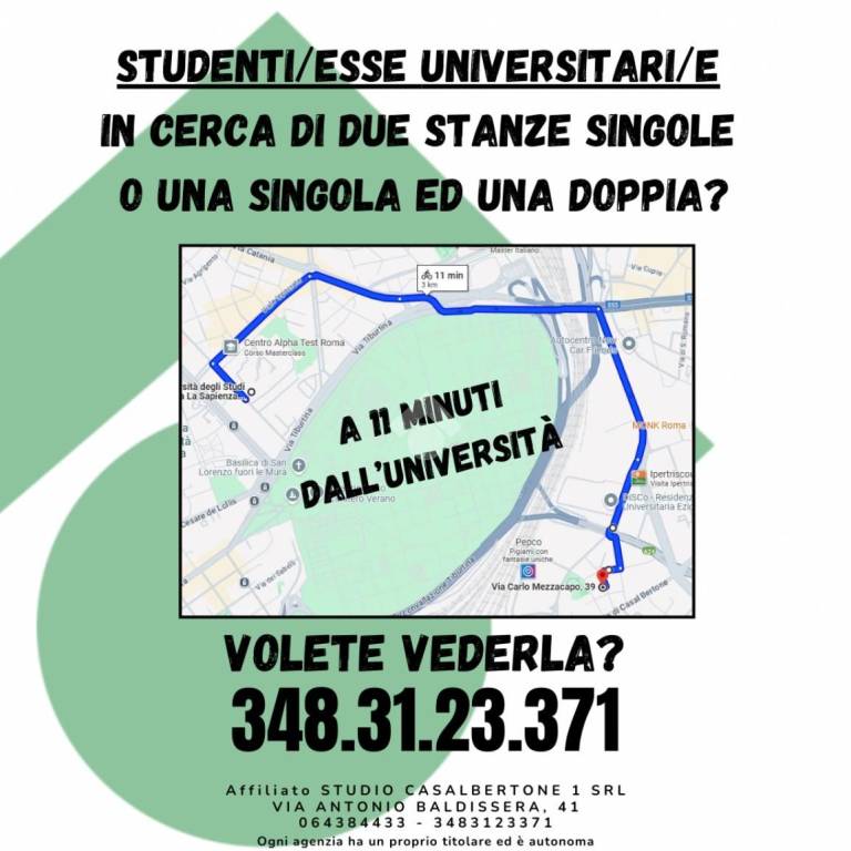 appartamento in affitto a Roma in zona Tiburtino