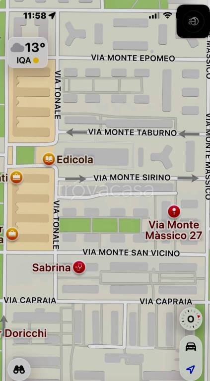 appartamento in affitto a Roma in zona Monte Sacro/Talenti