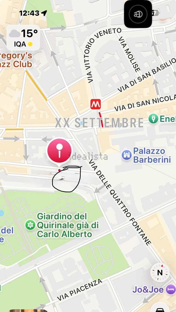 appartamento in affitto a Roma in zona Campo Marzio