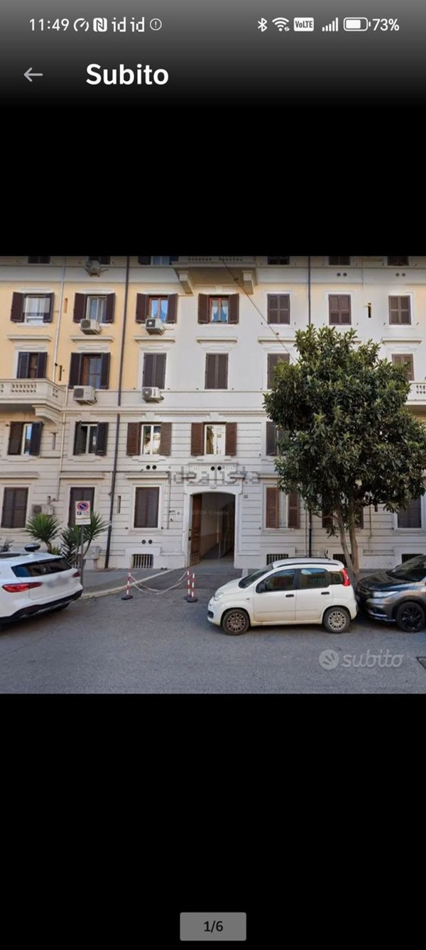 appartamento in affitto a Roma in zona Pinciano