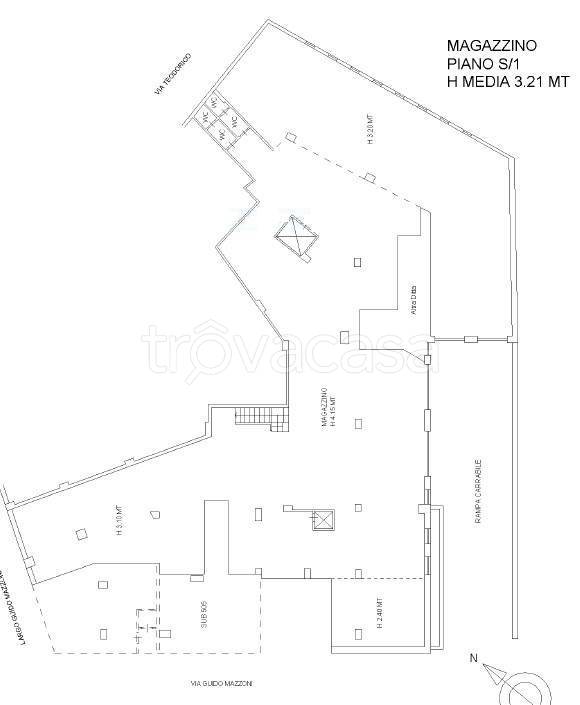 locale commerciale in affitto a Roma in zona Nomentano