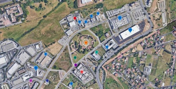 ufficio in affitto a Roma in zona Settecamini