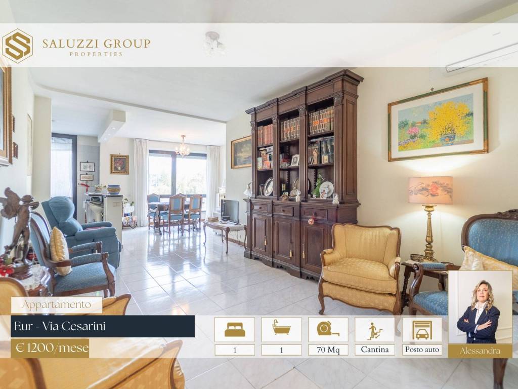 appartamento in affitto a Roma in zona Ardeatino