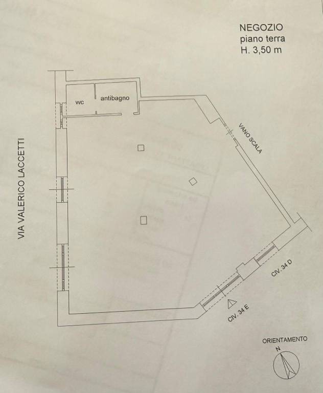 negozio in affitto a Roma in zona Tor Sapienza