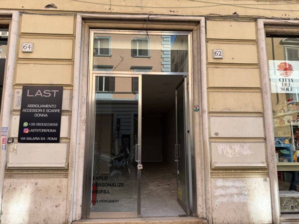 negozio in affitto a Roma in zona Salario