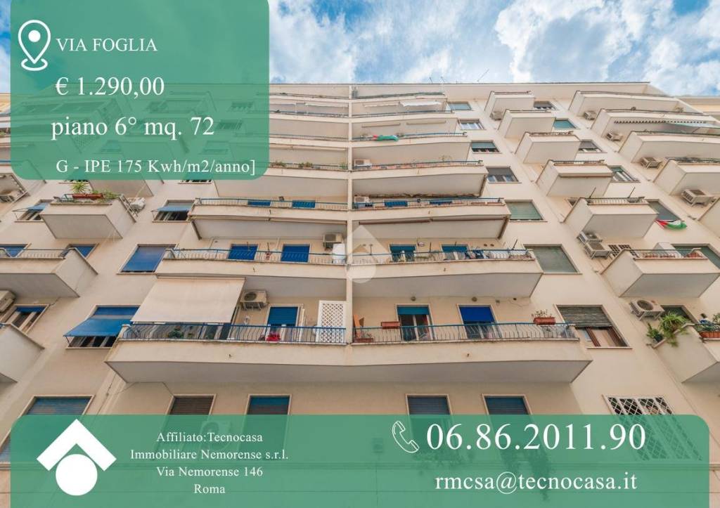 appartamento in affitto a Roma in zona Trieste