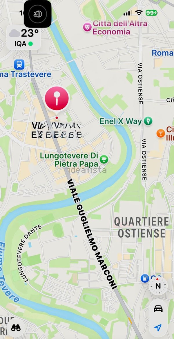 appartamento in affitto a Roma in zona Trastevere