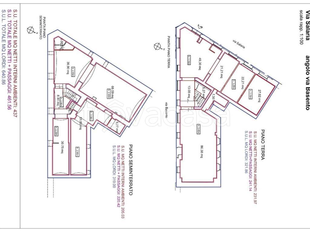casa indipendente in affitto a Roma in zona Pinciano