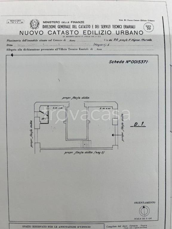 negozio in affitto a Roma in zona Vigna Murata
