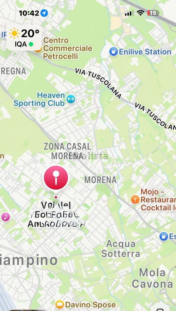 appartamento in affitto a Roma in zona Casal Morena
