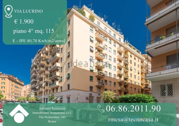 appartamento in affitto a Roma in zona Trieste