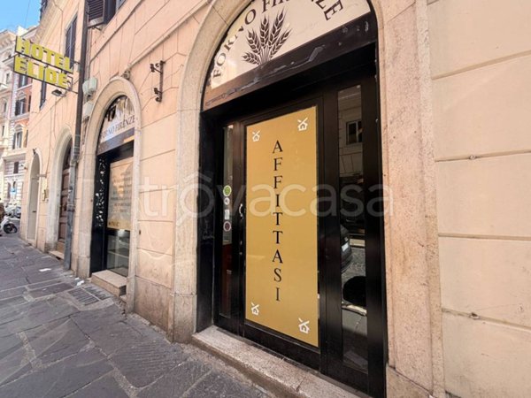 negozio in affitto a Roma in zona Castro Pretorio