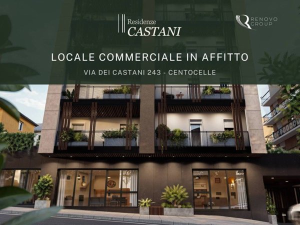 negozio in affitto a Roma in zona Prenestino-Centocelle