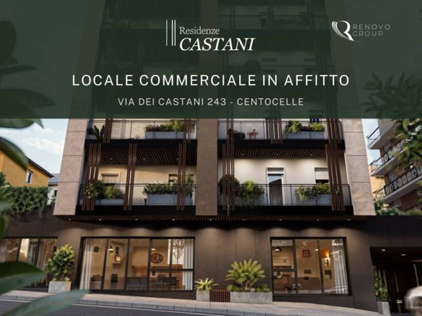 negozio in affitto a Roma in zona Prenestino-Centocelle