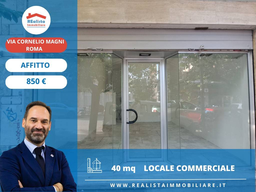 negozio in affitto a Roma in zona Ardeatino
