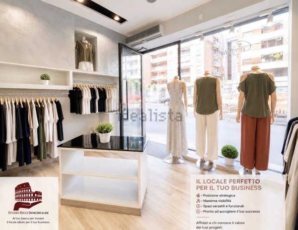 locale commerciale in affitto a Roma