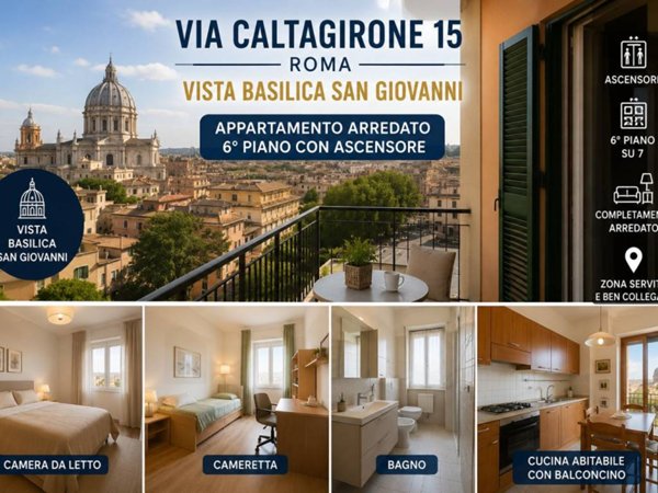 appartamento in affitto a Roma in zona Tuscolano