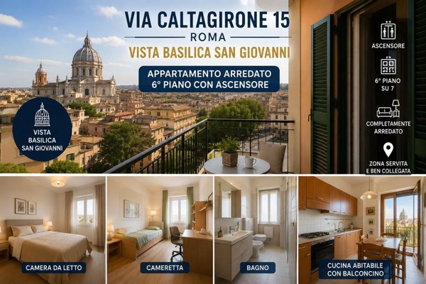 appartamento in affitto a Roma in zona Tuscolano