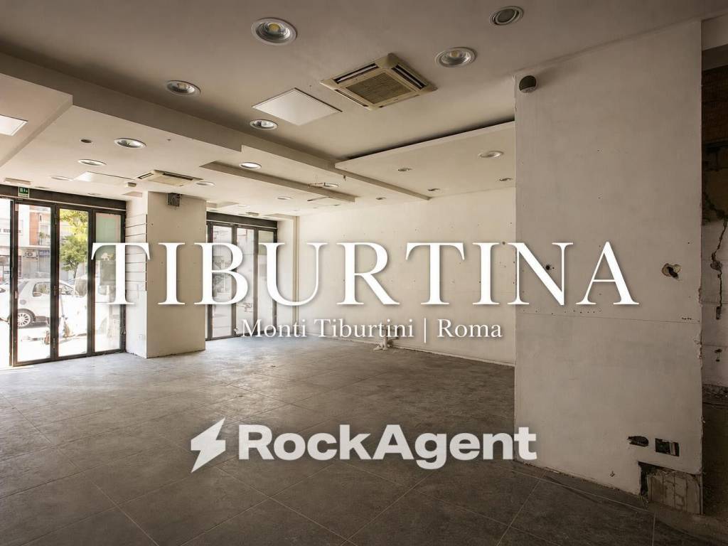 negozio in affitto a Roma in zona Ponte Mammolo