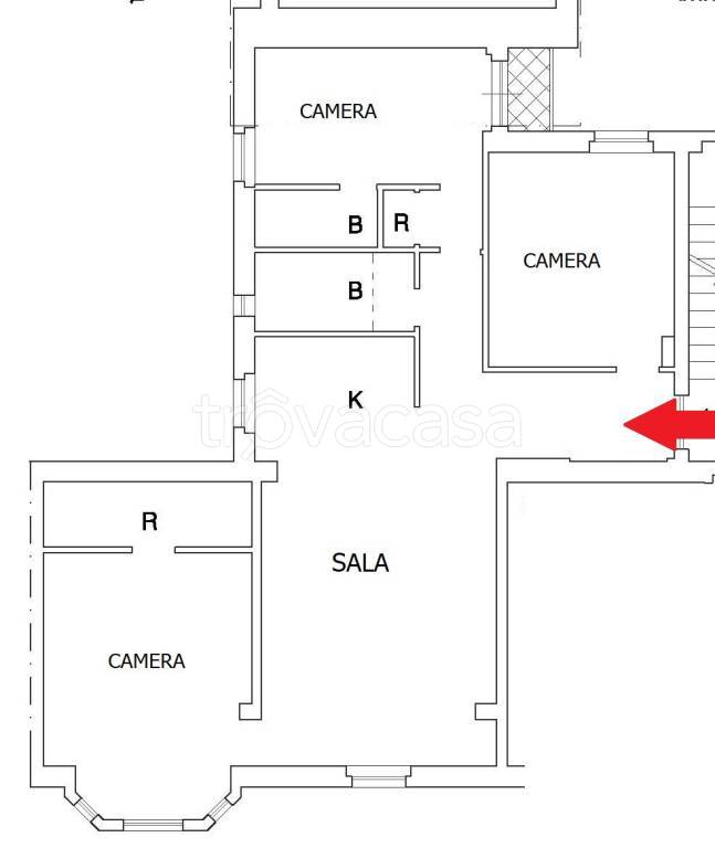 appartamento in affitto a Roma in zona Tuscolano