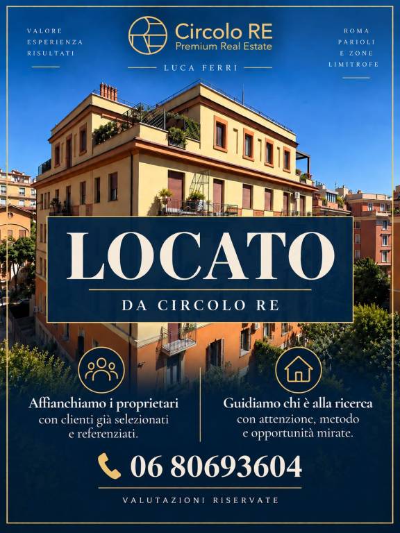 appartamento in affitto a Roma in zona Parioli