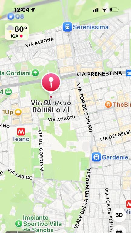 appartamento in affitto a Roma in zona Collatino