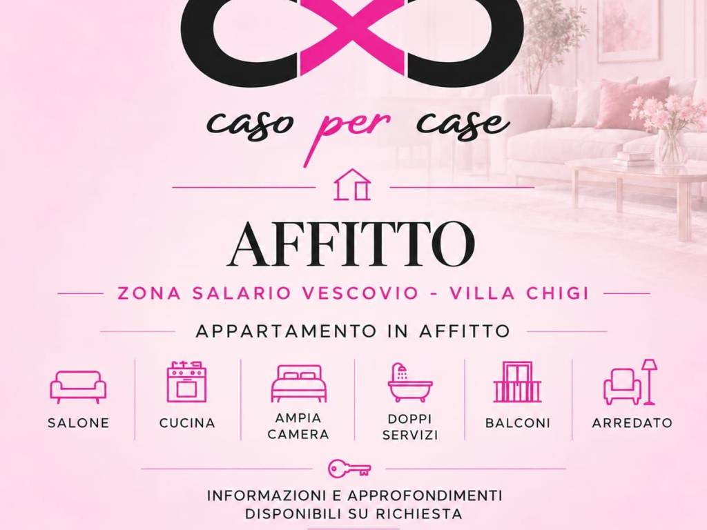 appartamento in affitto a Roma in zona Trieste