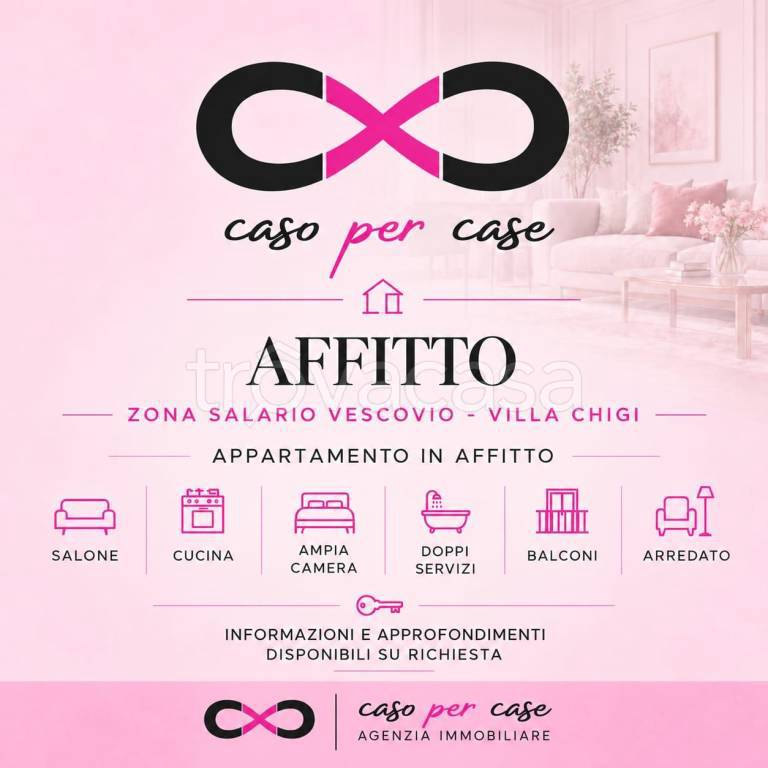 appartamento in affitto a Roma in zona Trieste