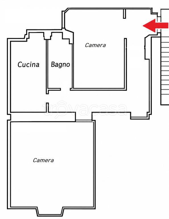appartamento in affitto a Roma in zona Esquilino