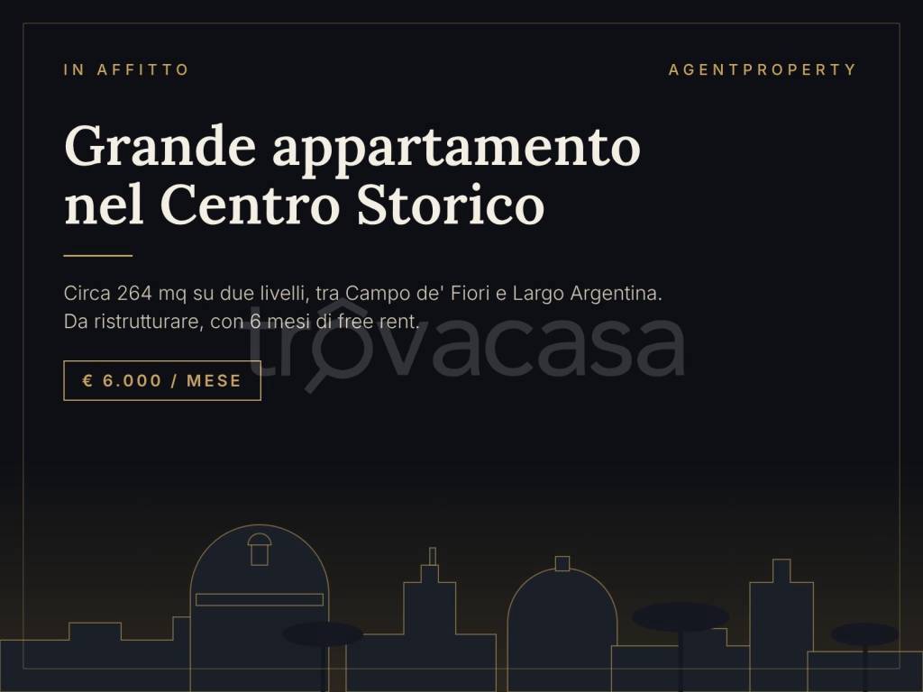 appartamento in affitto a Roma in zona Rione Regola