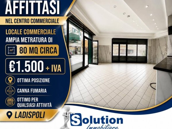 negozio in affitto a Ladispoli