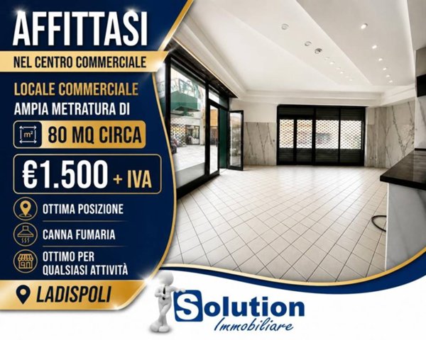 negozio in affitto a Ladispoli