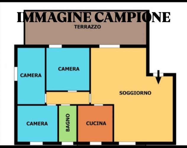 appartamento in affitto a Fiumicino