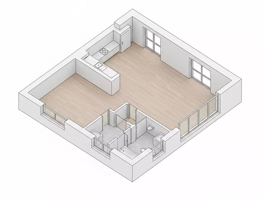appartamento in affitto a Fiumicino