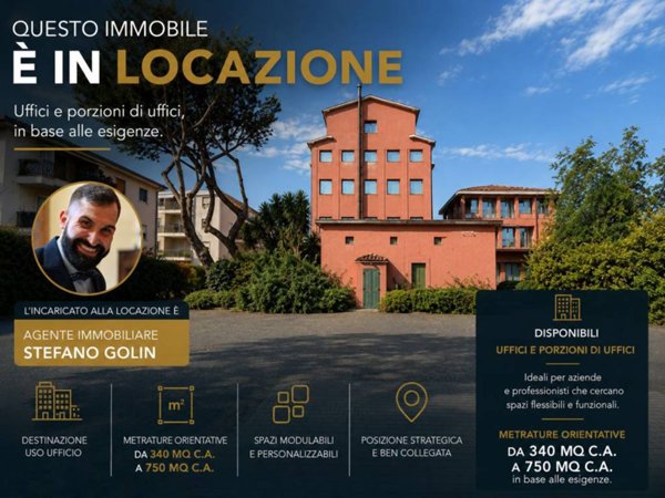 ufficio in affitto a Fiumicino in zona Maccarese