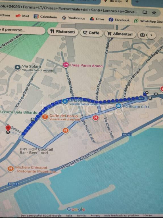 appartamento in affitto a Formia