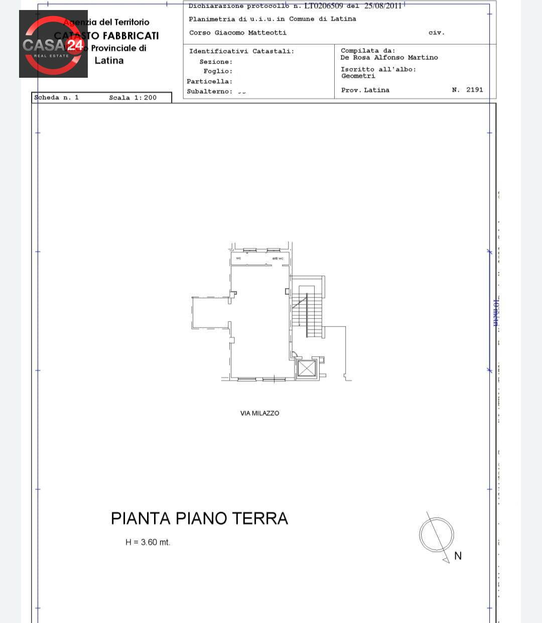locale commerciale in affitto a Latina in zona Centro Città