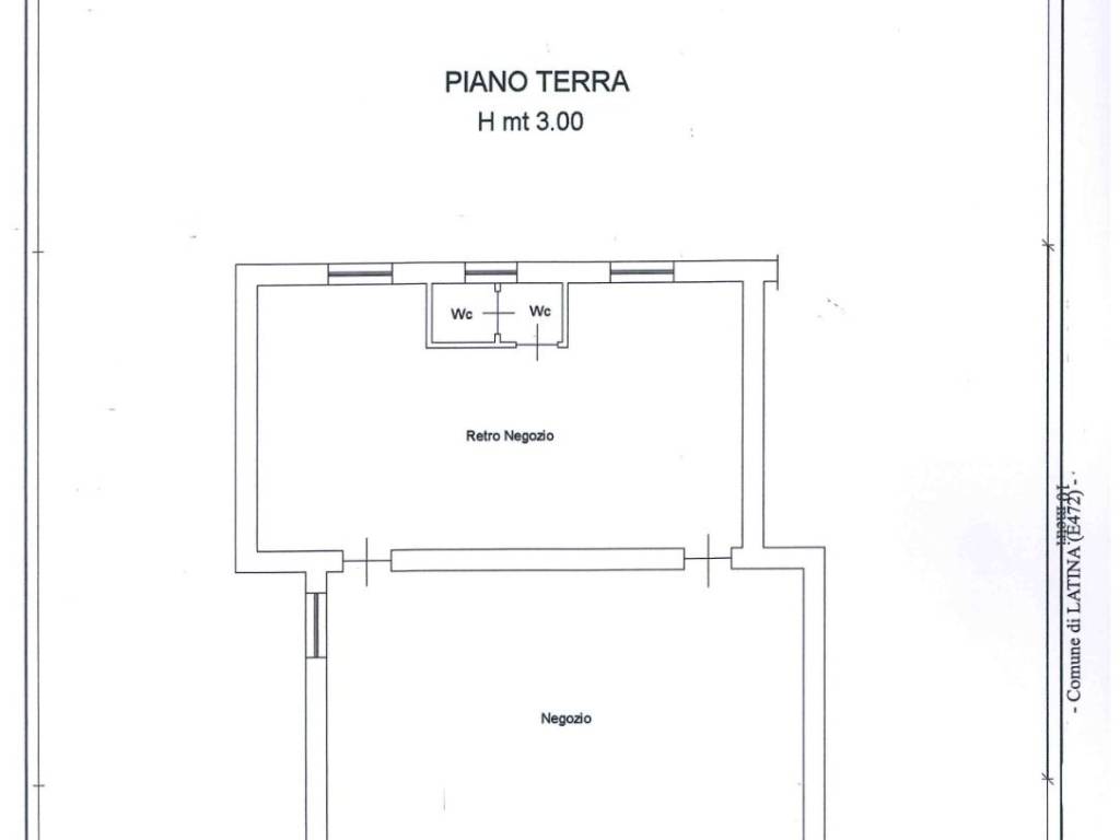 negozio in affitto a Latina in zona Borgo Piave