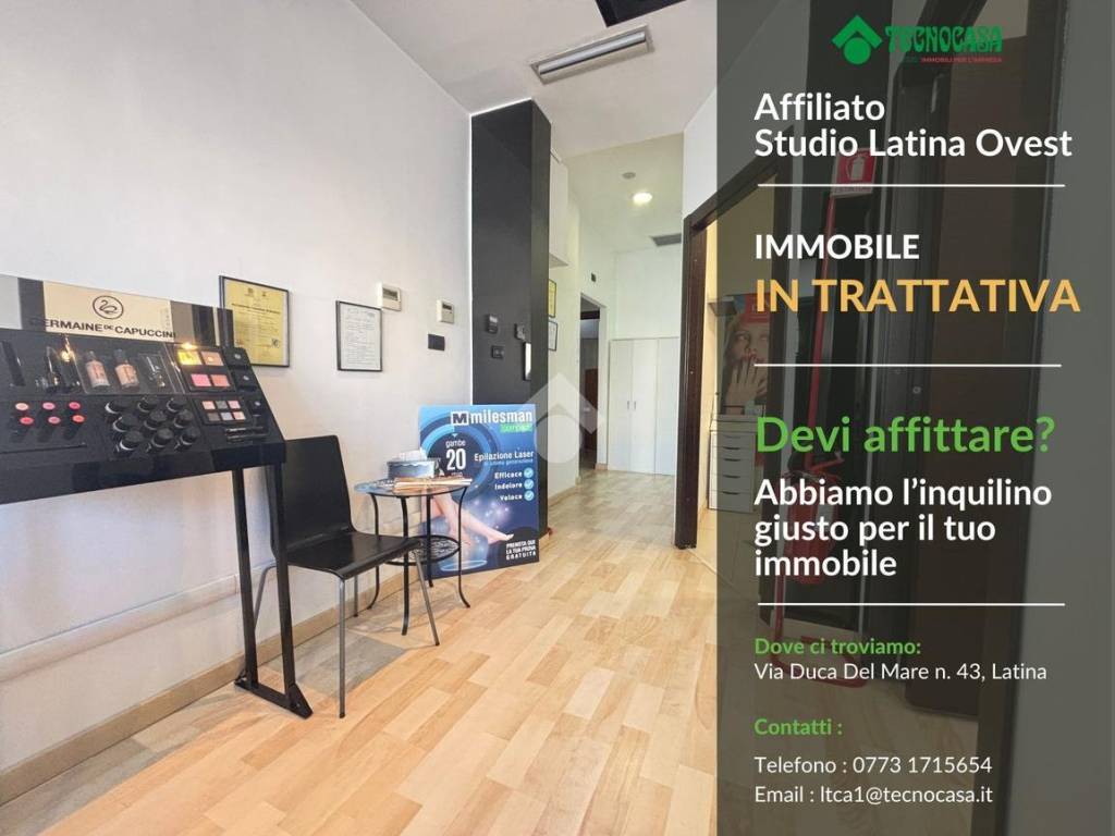 negozio in affitto a Latina