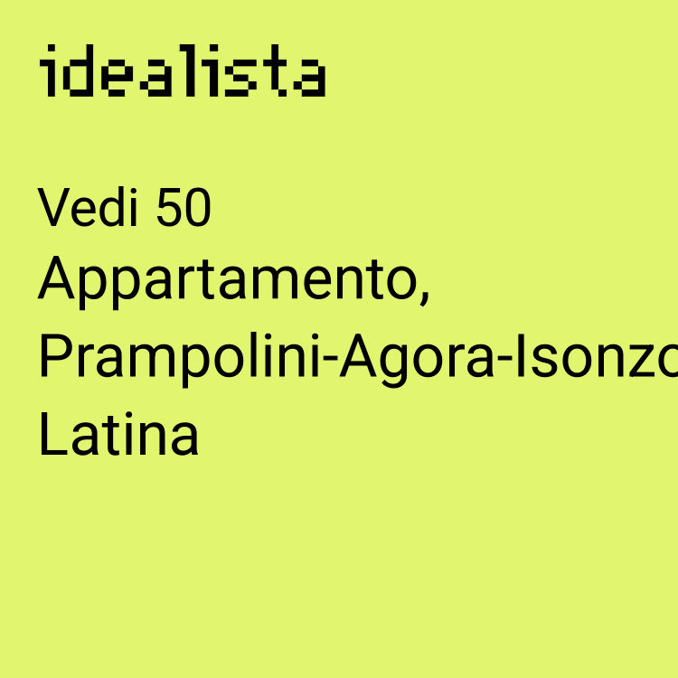 appartamento in affitto a Latina