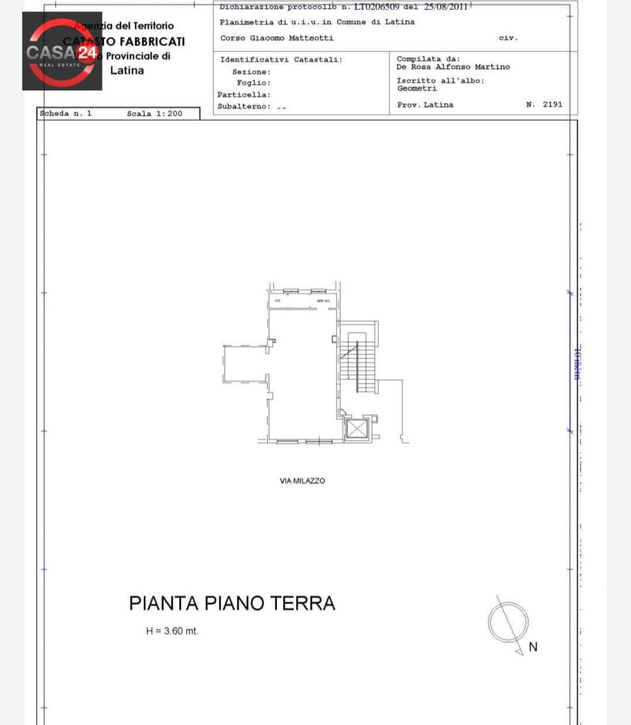 appartamento in affitto a Latina