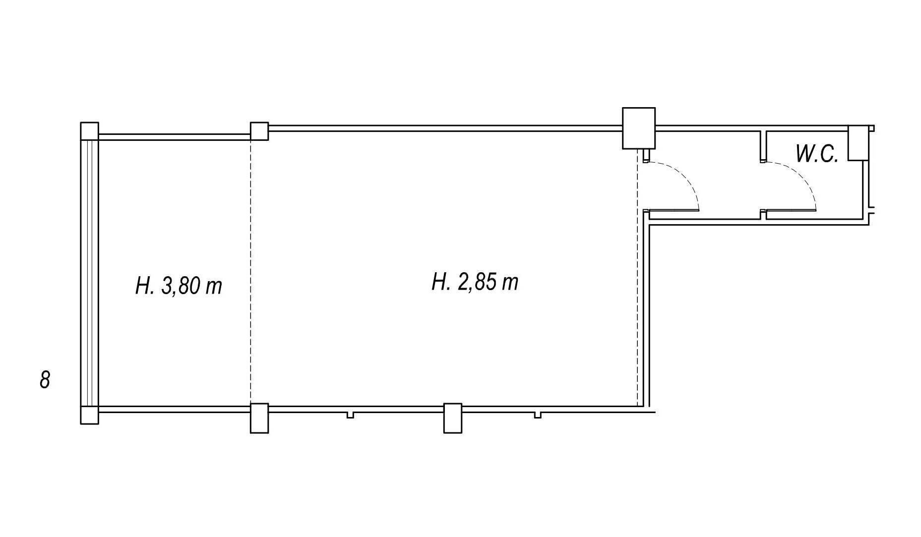 negozio in affitto a Latina in zona Borgo Isonzo