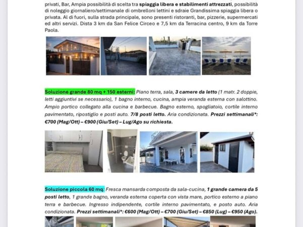 appartamento in affitto a Terracina